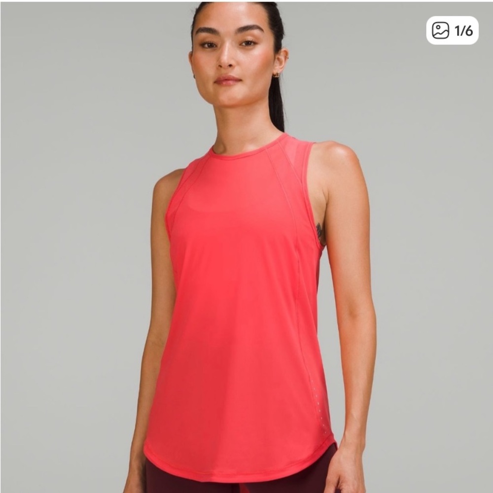 Lululemon Sculpt Tank Pale Raspberry - Picture 2 of 8
